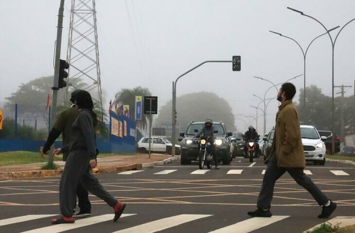 Imagem de compartilhamento para o artigo Primeira frente fria do inverno pode derrubar temperatura a 0°C em MS da MS Todo dia